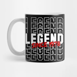 Legend Since 1978 Mug